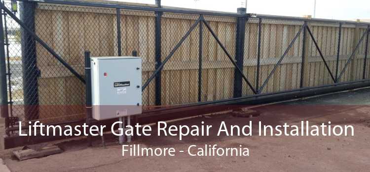 Liftmaster Gate Repair And Installation Fillmore - California